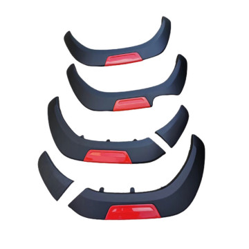 Black 4x4 ABS Fender Boldes para Toyota Hilux Revo 2019-2021