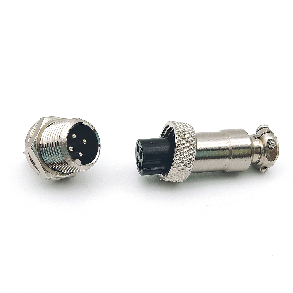 GX12 Thread Wire Panel Aviation Circular Connector