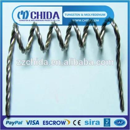 heating tungsten wire