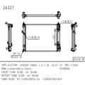 Радиатор для Versa 1,6/18L 12-15 OEM № 21460-1HS3A