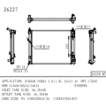 Radiateur pour Nissan Versa 1.6 / 18L 12-15 OEM 21460-1HS3A