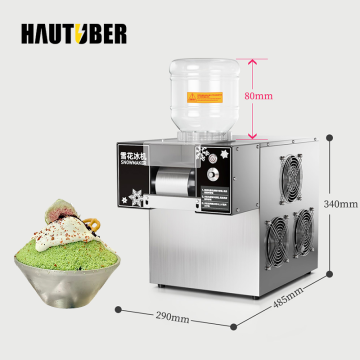 Automatyczny mały producent lodu śniegu dla Bingsu: Koreańska maszyna do lodu w stylu śniegu na sprzedaż