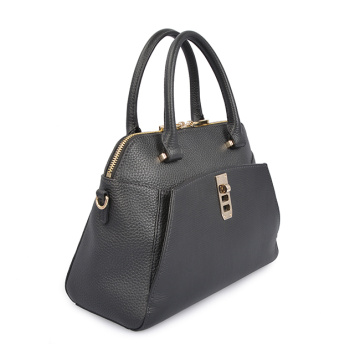 100% Tasche aus echtem Leder Saffiano Lederhandtasche