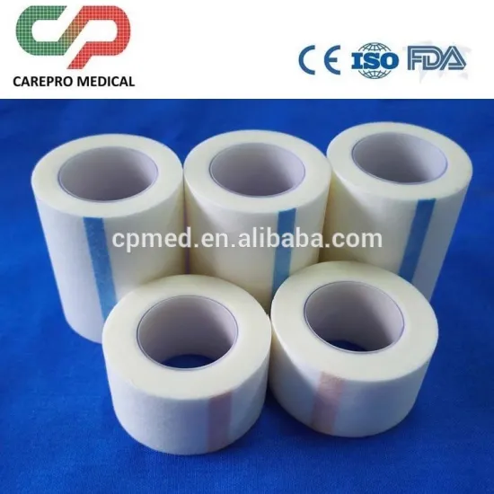 Medical pressure-sensitive adhesive non-woven/paper tape