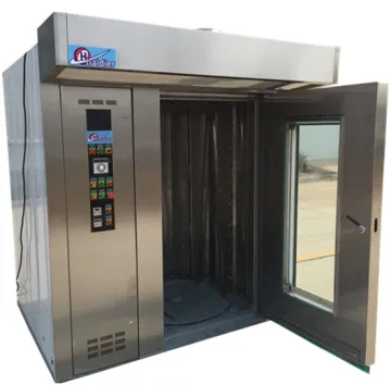 Industrial Bakery Equipment 32trays Rotary Rack Oven for Bread Baking