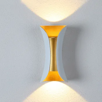IP65 Waterproof Aluminum Wall Light: Modern Outdoor Garden Up and Down LED Lamp
