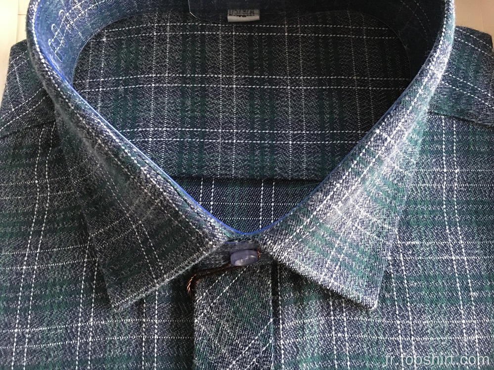 Chemise en flanelle de qualité supérieure