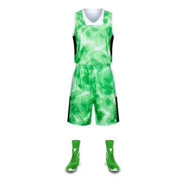 Cool Design Cheap Dry Fit Child and Adult Size Basketball Uniform