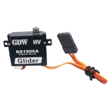 GDW DS1906A 3,2 kg Torque dentaire Modèle Modèle Aircraft Glieur Servro à wing fixe - Servo numérique à grande vitesse 8g / 9g