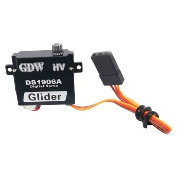 GDW DS1906A 3.2KG Torque Metal Tooth Model Aircraft Glider Fixed-wing Servo - High-Speed Digital 8g/9g Servo