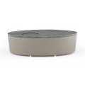 NEW design Oval wooden end table