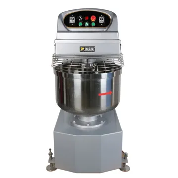 25kg Flour Mixer Food Machine Double Motor Double Speed Full Belt Spiral Dough Mixer for Cake Bread