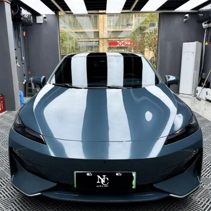 Tourmaline Grey Car Wrap