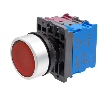LA38-205 series 22mm Modular contacts Plastic Push Button