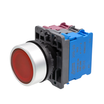 LA38-205 series 22mm Modular contacts Plastic Push Button