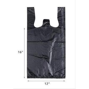 HDPE Carrier Bag with Gusset (5+12 X 16 inch X 0.014 mm)