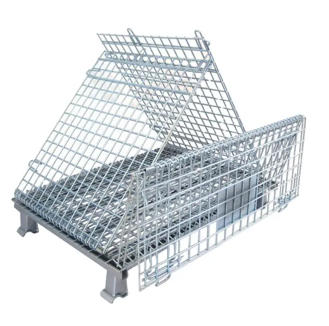Mesh Storage Cage with Cover Storage Cage