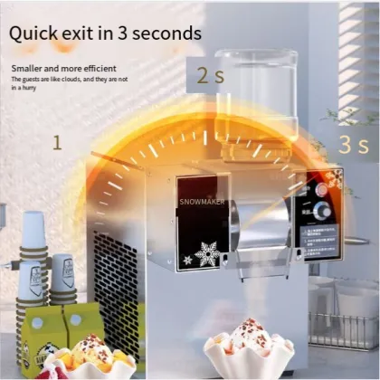 Summer Snow Ice Machine: Creating Milk Snow and Cold Drinks for Hot Days