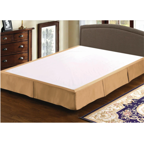 হোটেল শিখা retardant অনুকরণ লিনেন বিছানা স্কার্ট