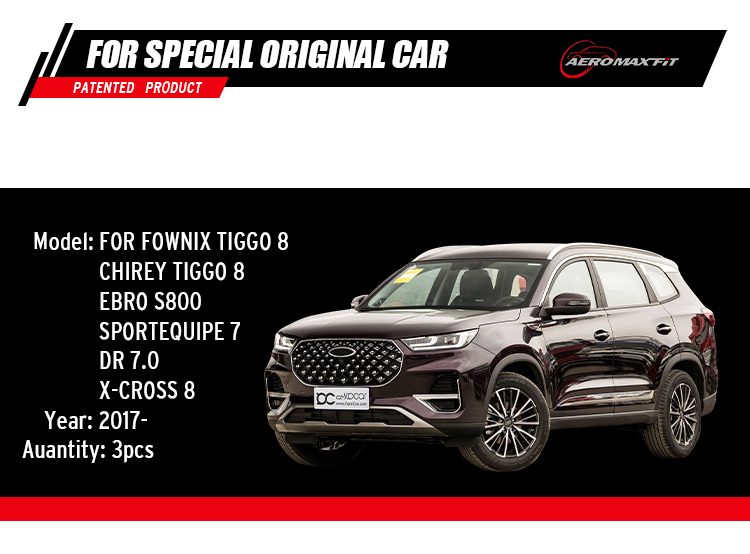 2017- Fownix Tiggo 8 floor mats