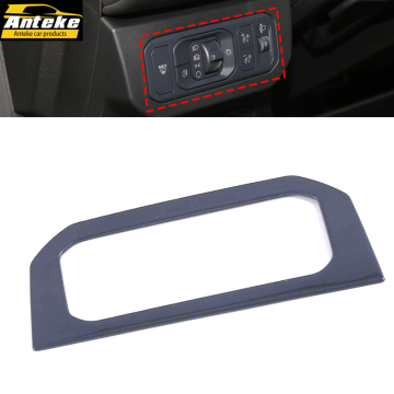 OEM Automotive Stainless Steel Accessories สำหรับ Ford Mondeo - ฝาปิดสวิตช์ปรับไฟหน้าและสติกเกอร์ตกแต่ง