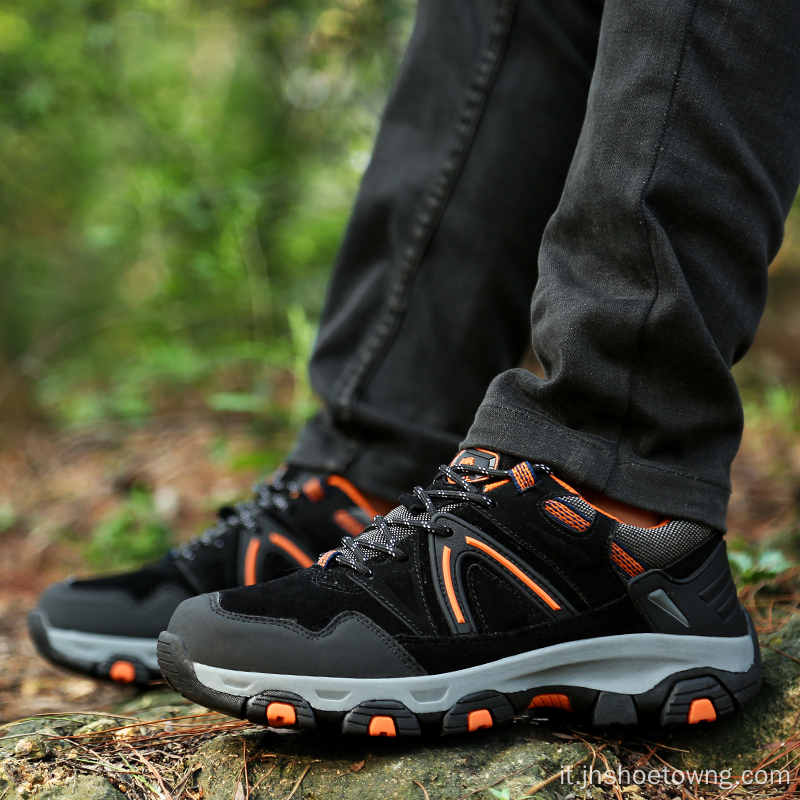 Scarpe da trekking da uomo all&#39;ingrosso di scarpe sportive da esterno
