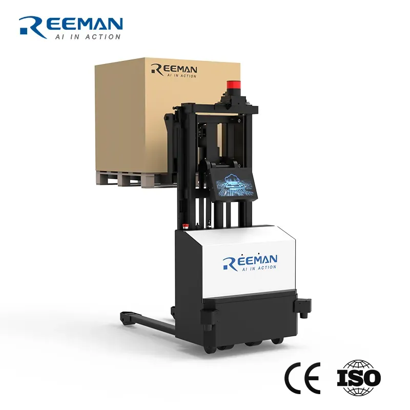 Reeman Smart Forklift AMR AGV Indoor Autonomous Mini Forklift
