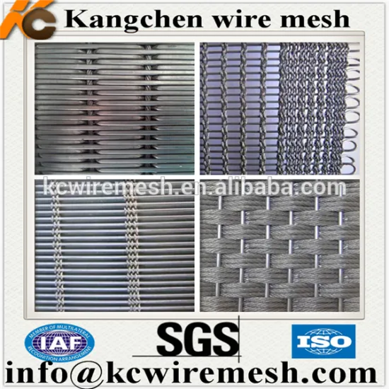 Hot sales!! Kangchen brand architectural decorative cladding cable wire mesh