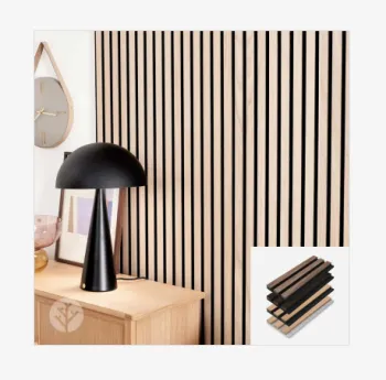 Wholesales Vigor Hot Selling MDF Acoustic Wall Panels with Wooden Veneer Surface