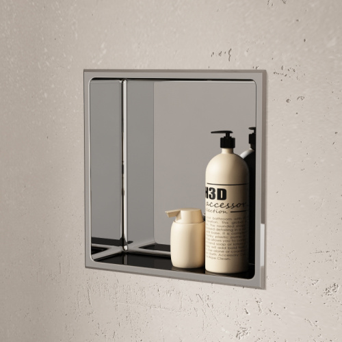 Bathroom Shower Niche Stainless Steel 304 13x13 inch