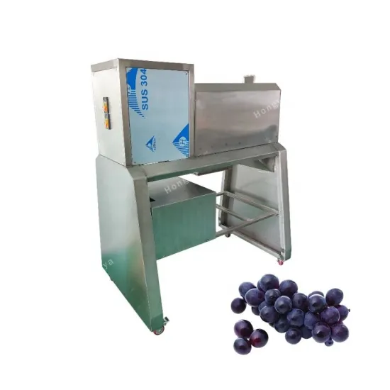 Grape Winemaking Destemming and Threshing Equipment