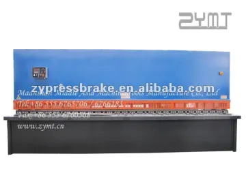 QC12Y-16X6000 Hydraulic Shearing Machine with E10