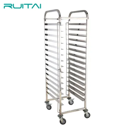 RUITAI Bakery Stainless Steel 12 Layer Dessert Cooling Trolley