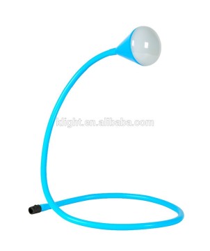 LED Desk Lamp, flexible snake led reading lamp, small package for promotion