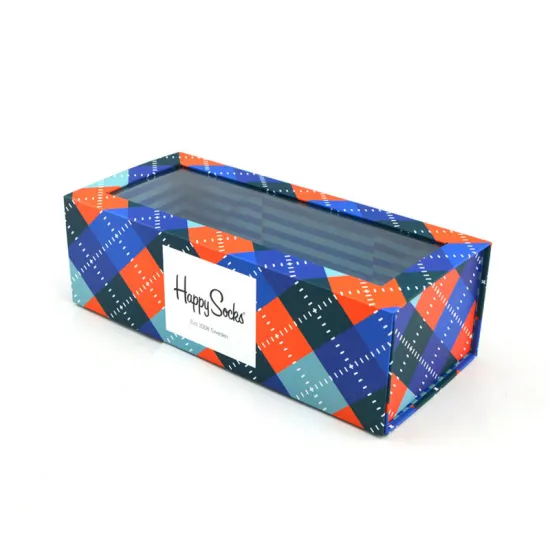 Hottest PVC Window Clothes Packaging Folding Paper Box