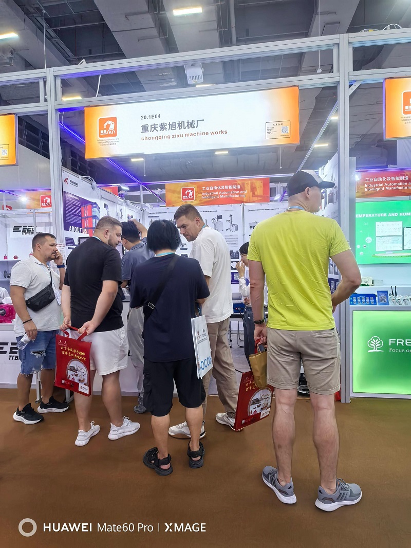 Chuke Intelligent's electric marking, pulsed laser cleaning, and UV laser marking equipment wowed Canton Fair guests!