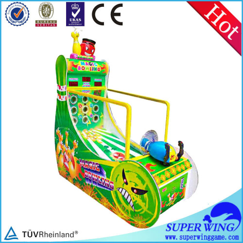 Superwing Hot sale animation cricket bowling machine redemption machine