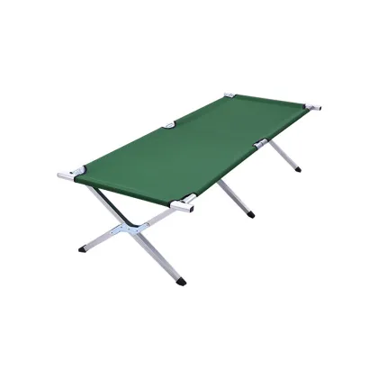 OEM Ultralight Travel Camping Cot Portative Sleeping Cot Camping Folding bed
