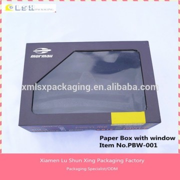 China Factory High Quality PVC Window Paper Cupcake Box