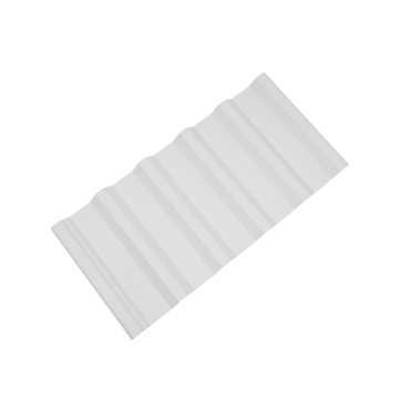 Twin-Wall Hollow Roof Sheet Tiles White Shock Resistance