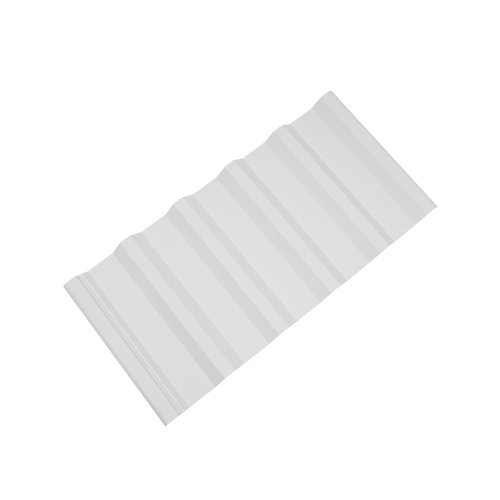 Twin-Wall Hollow Roof Sheet Tiles White Shock Resistance