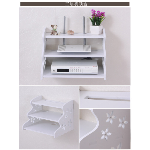 Foamed PVC Display Shelf Storage Case Home Use