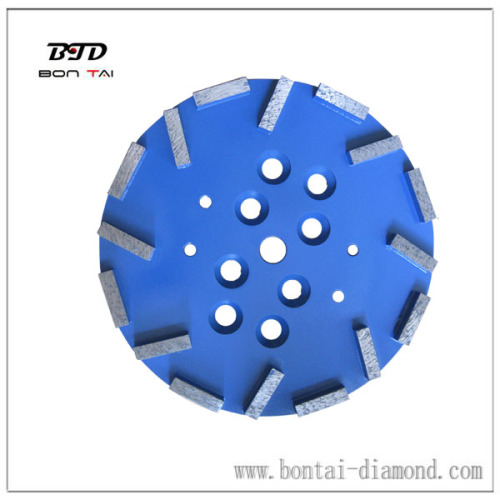 diamantadas concreto 250mm cabeza de máquina de brazo Radial