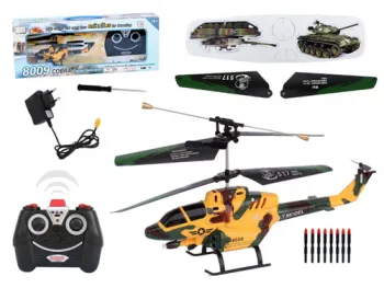 RC Toy: 3.5 Channels Infrared Control Helicopter (Metal, 8009)