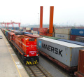 Train loading station for logistics companies