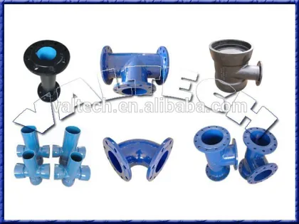 Ductile iron pipe uni flange