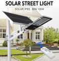 Lâmpada de rua solar estável e confiável