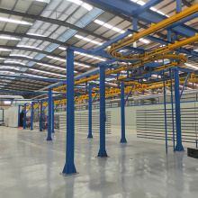 Electrostatic Aluminium Powder Coating Booth with Gun
