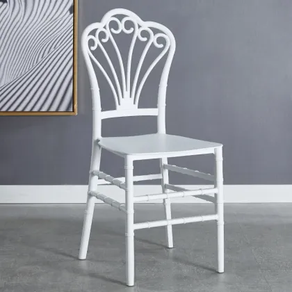 Hot Selling Plastic Resin Tiffany Chiavari Chairs - Ideal for Wedding Rentals and Decorations