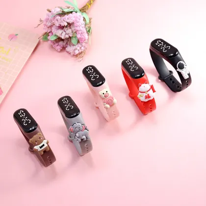 Cartoon Watch Bracelet LED Electronic Watch Wholesale Manufacturer